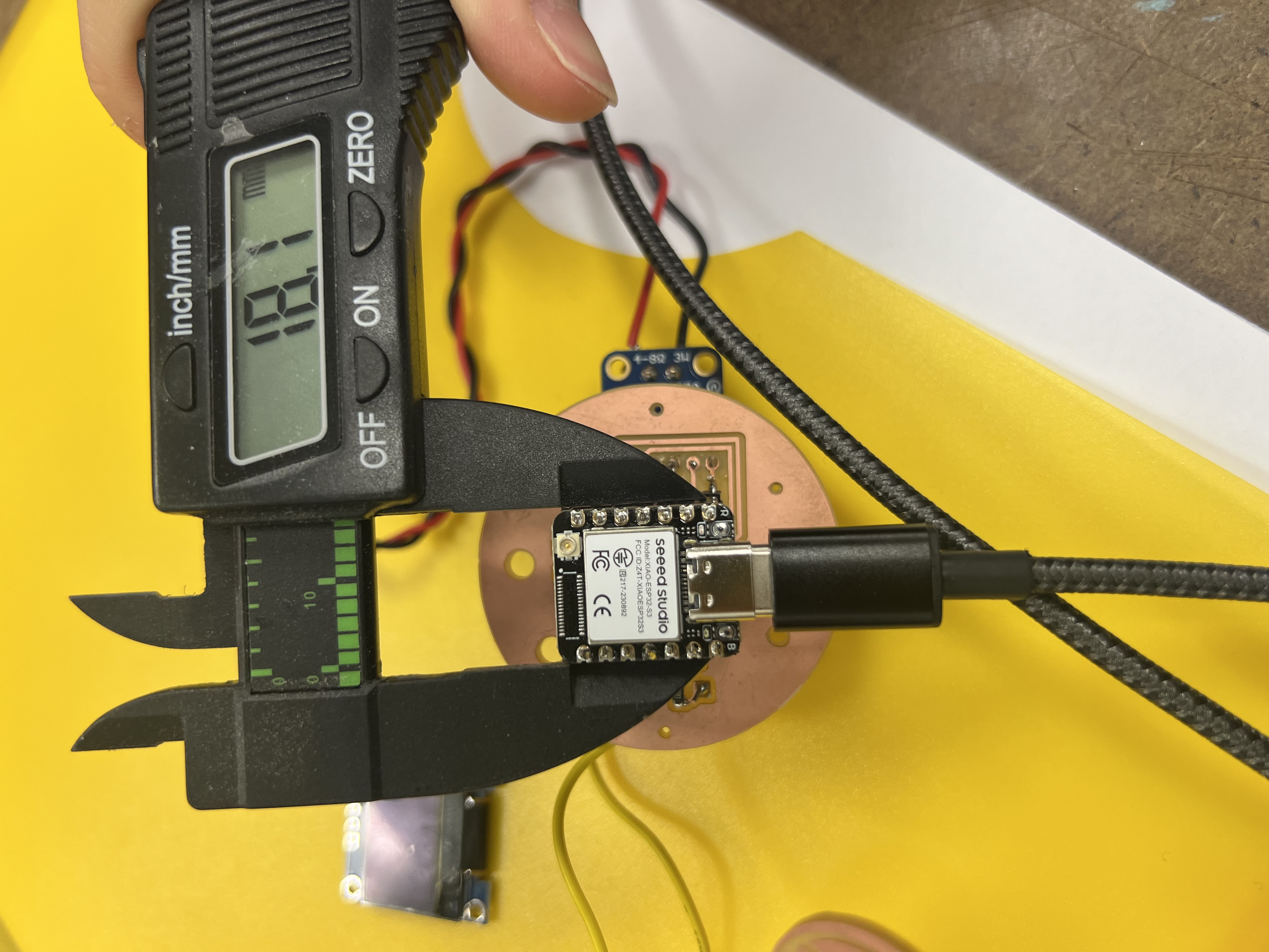 Measuring the XIAO module for PCB layout
